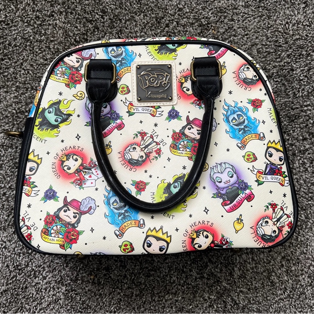 Disney Pop! by Loungefly Villains Tattoo Art Purse